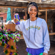 Load image into Gallery viewer, Soulard St. Louis Mardi Gras Crewneck Unisex Sweatshirt - Ash Grey
