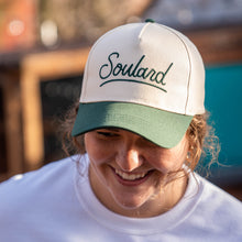 Load image into Gallery viewer, Soulard Script Embroidered Structured Snapback Hat
