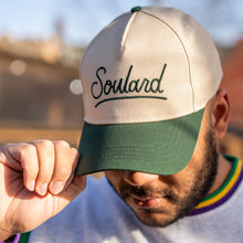 Load image into Gallery viewer, Soulard Script Embroidered Structured Snapback Hat
