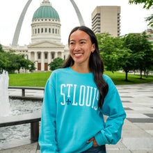 Load image into Gallery viewer, St. Louis Fleur de Lis Crewneck Unisex Sweatshirt
