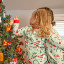 Load image into Gallery viewer, St. Louis Holiday Icons Toddler Pajama Set
