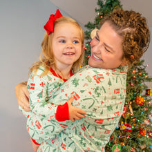 Load image into Gallery viewer, St. Louis Holiday Icons Toddler Pajama Set
