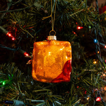 Load image into Gallery viewer, Toasted Ravioli Glass Ornament
