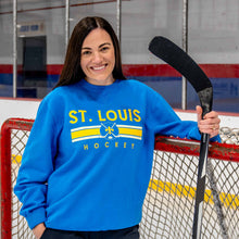 Load image into Gallery viewer, Vintage Hockey Sticks Unisex Crewneck Sweatshirt
