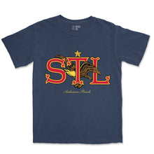 Load image into Gallery viewer, Anheuser-Busch STL Eagle Unisex Short Sleeve T-Shirt - Navy
