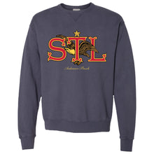 Load image into Gallery viewer, Anheuser-Busch STL Eagle Unisex Sweatshirt - Navy
