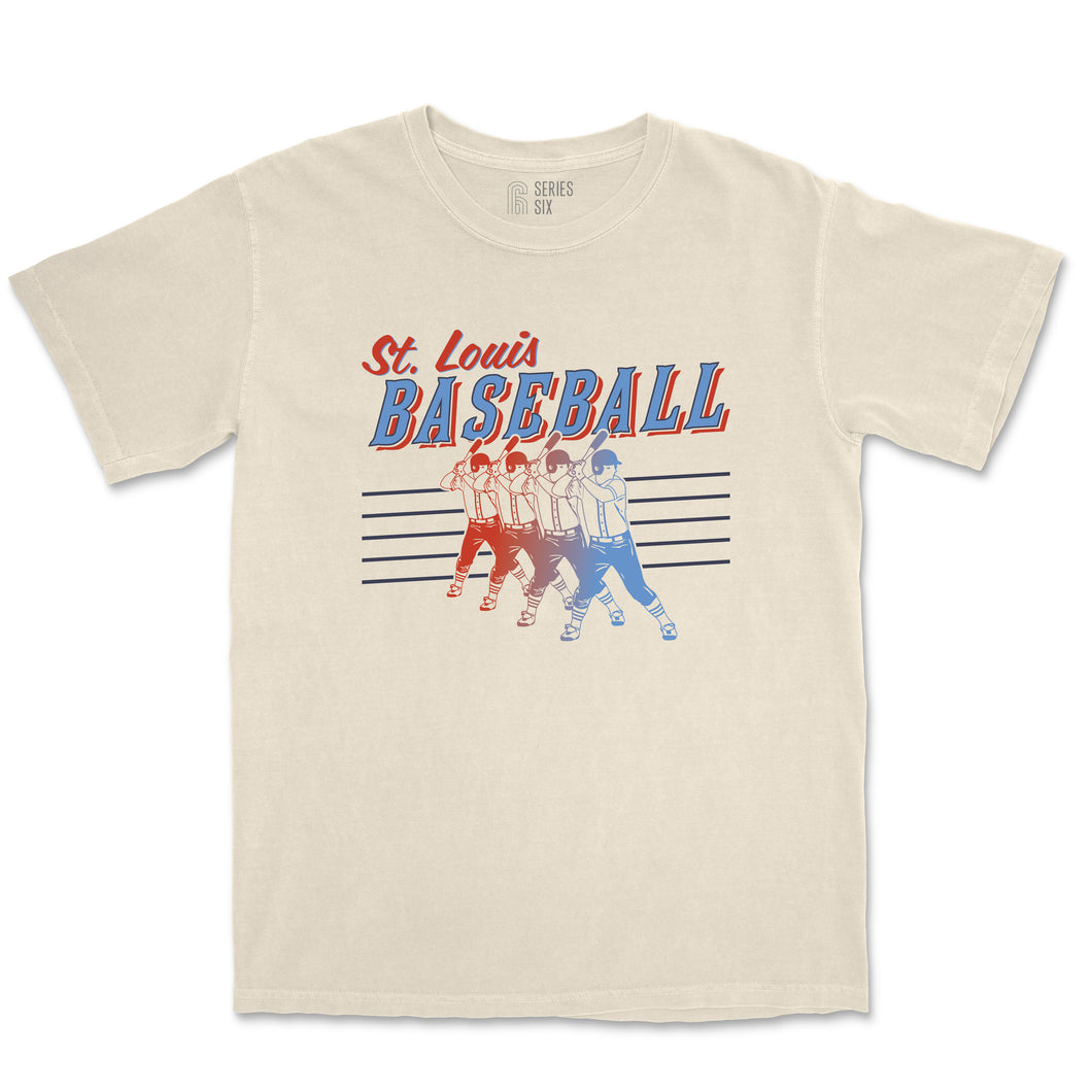 Baseball Player Ombre Short Sleeve Unisex T-Shirt