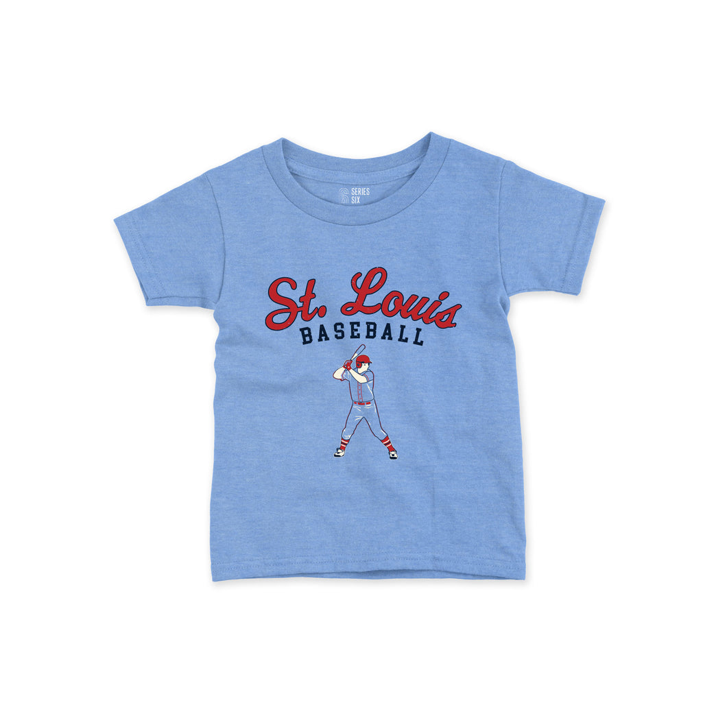 Vintage St. Louis Baseball Player Toddler T-Shirt