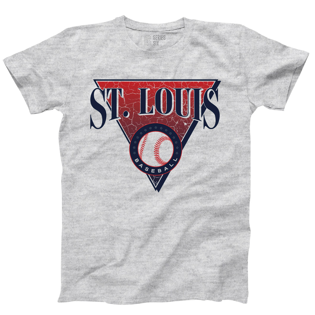 Baseball Triangle Unisex Short Sleeve T-Shirt