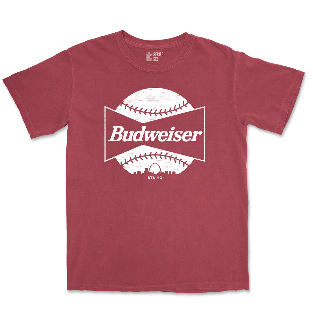 Budweiser Baseball Unisex Short Sleeve T-Shirt