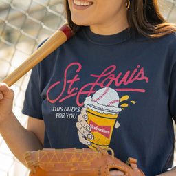 Series Six Company Vintage St. Louis Baseball Player Short Sleeve Unisex T-Shirt - Ivory 3XL