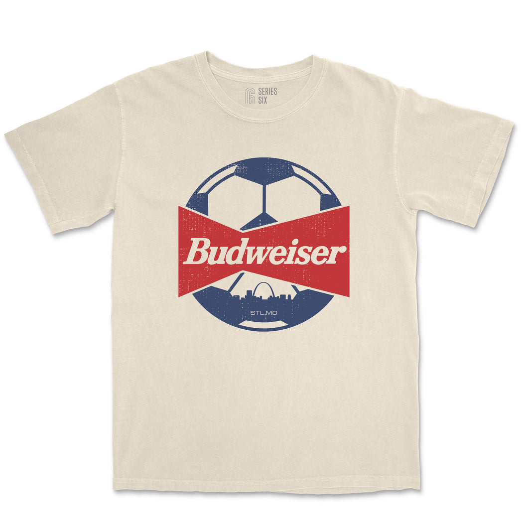 Budweiser Soccer Unisex Short Sleeve T-Shirt