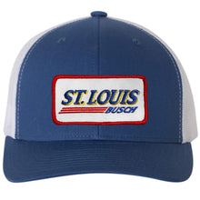 Load image into Gallery viewer, St. Louis Busch Patch Snapback Trucker Hat
