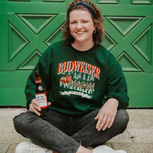 Load image into Gallery viewer, Budweiser Clydesdales St. Louis Unisex Crewneck Sweatshirt - Forest
