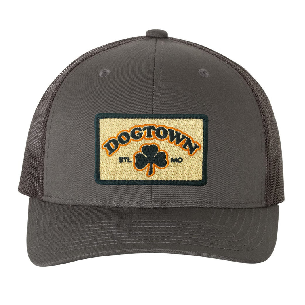 Dogtown Patch Snapback Trucker Hat - Charcoal Grey