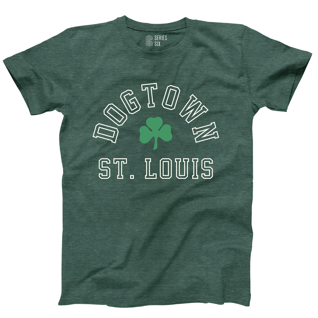Dogtown St. Louis St. Patrick's Day Unisex Short Sleeve T-Shirt - Dark Green