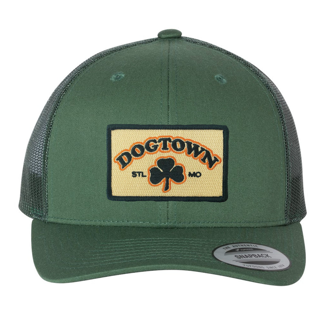 Dogtown Patch Snapback Trucker Hat - Forest Green