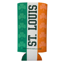 Load image into Gallery viewer, Dogtown Shamrock Flag St. Patrick&#39;s Day Tallboy Can Hugger
