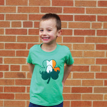 Load image into Gallery viewer, Shamrock St. Louis Skyline Flag St. Patrick&#39;s Day Toddler T-Shirt - Kelly Green
