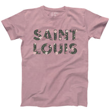 Load image into Gallery viewer, Saint Louis Floral Unisex Short Sleeve T-Shirt - Pink
