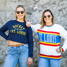 Load image into Gallery viewer, Hockey is Better in St. Louis Cropped Sweatshirt
