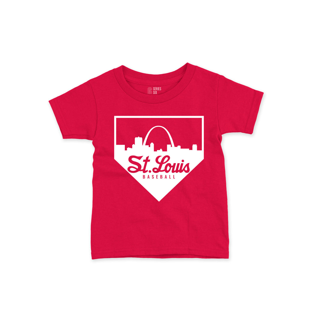 St. Louis Home Plate Toddler + Youth T-Shirt
