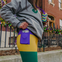 Load image into Gallery viewer, Soulard Mardi Gras Leggings
