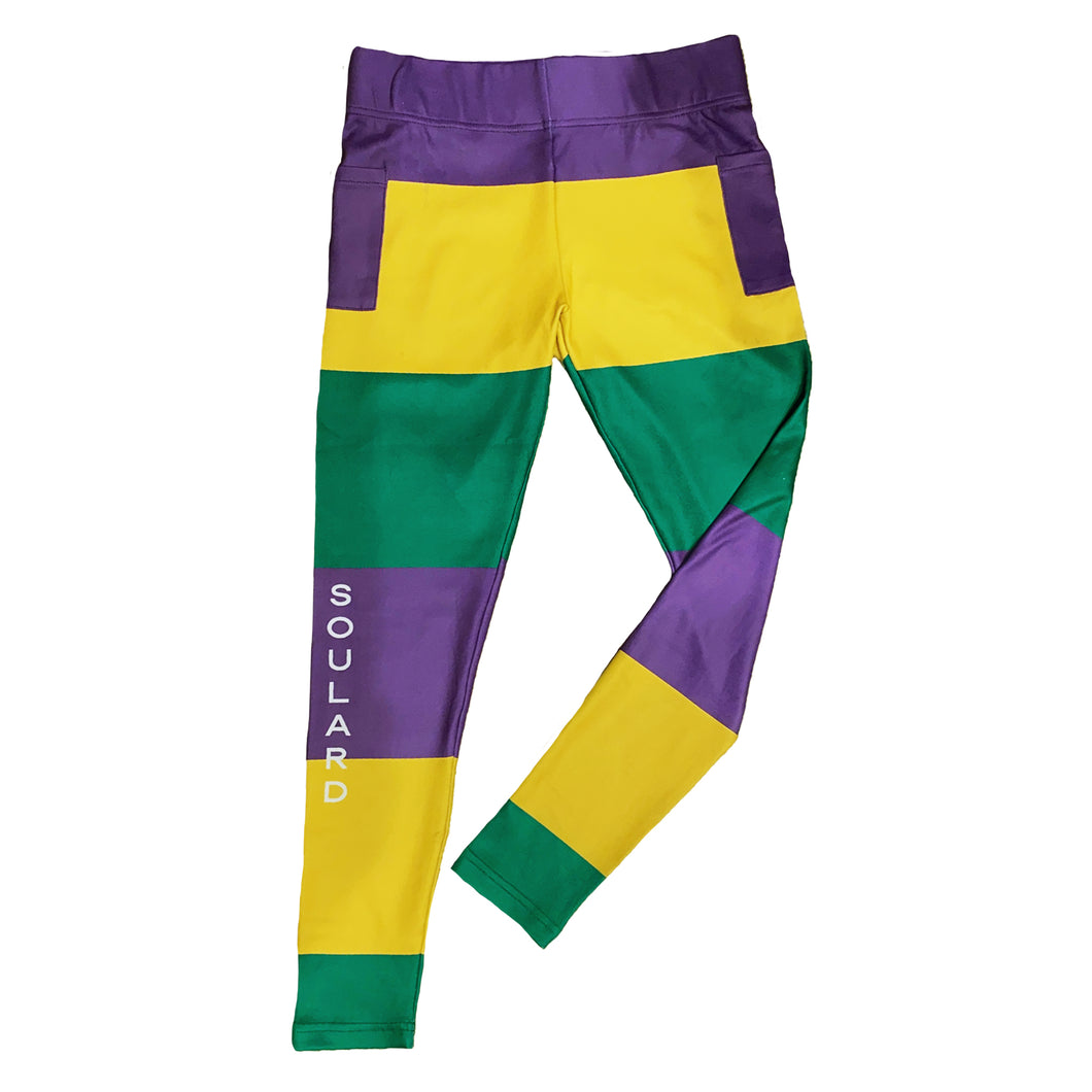 Soulard Mardi Gras Leggings