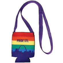 Load image into Gallery viewer, St. Louis Pride Lanyard Can Hugger
