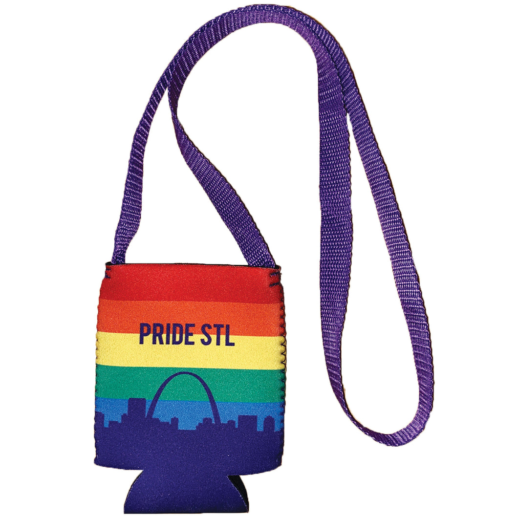 St. Louis Pride Lanyard Can Hugger