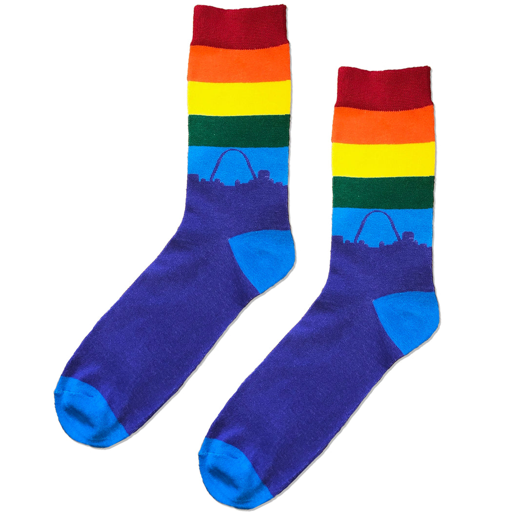 Pride Skyline Socks
