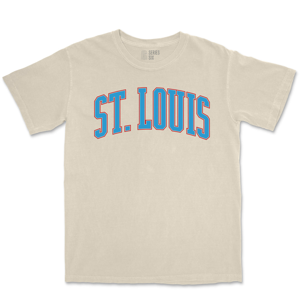 St. Louis Puff Unisex Short Sleeve T-Shirt - Ivory