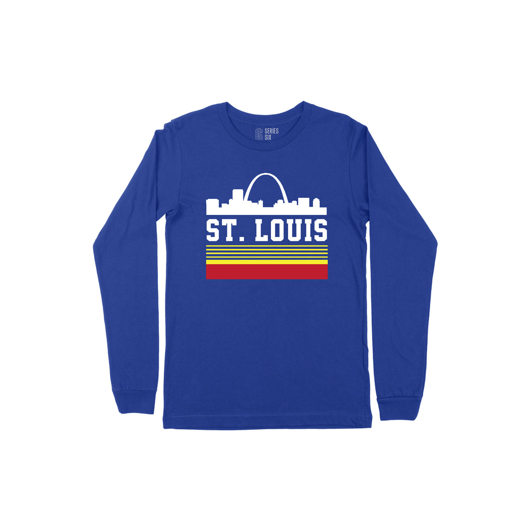 Retro Saint Louis Long Sleeve Toddler T-Shirt