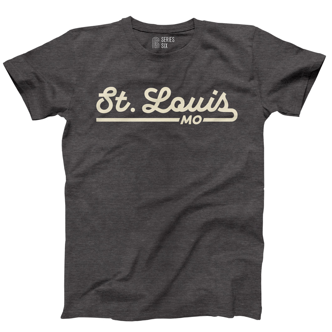 St. Louis Retro Script Unisex Short Sleeve T-Shirt