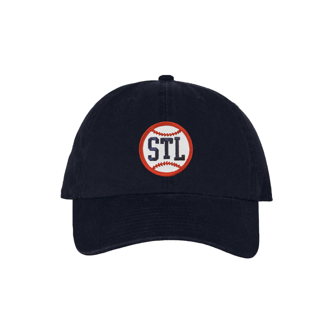 STL Baseball Youth Hat - Navy Blue