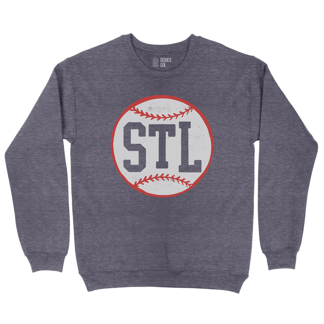 STL Baseball Crewneck Sweatshirt