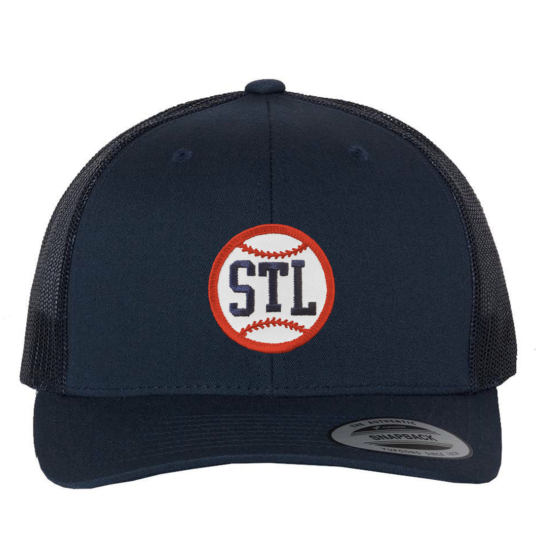 STL Baseball Snapback Trucker Hat