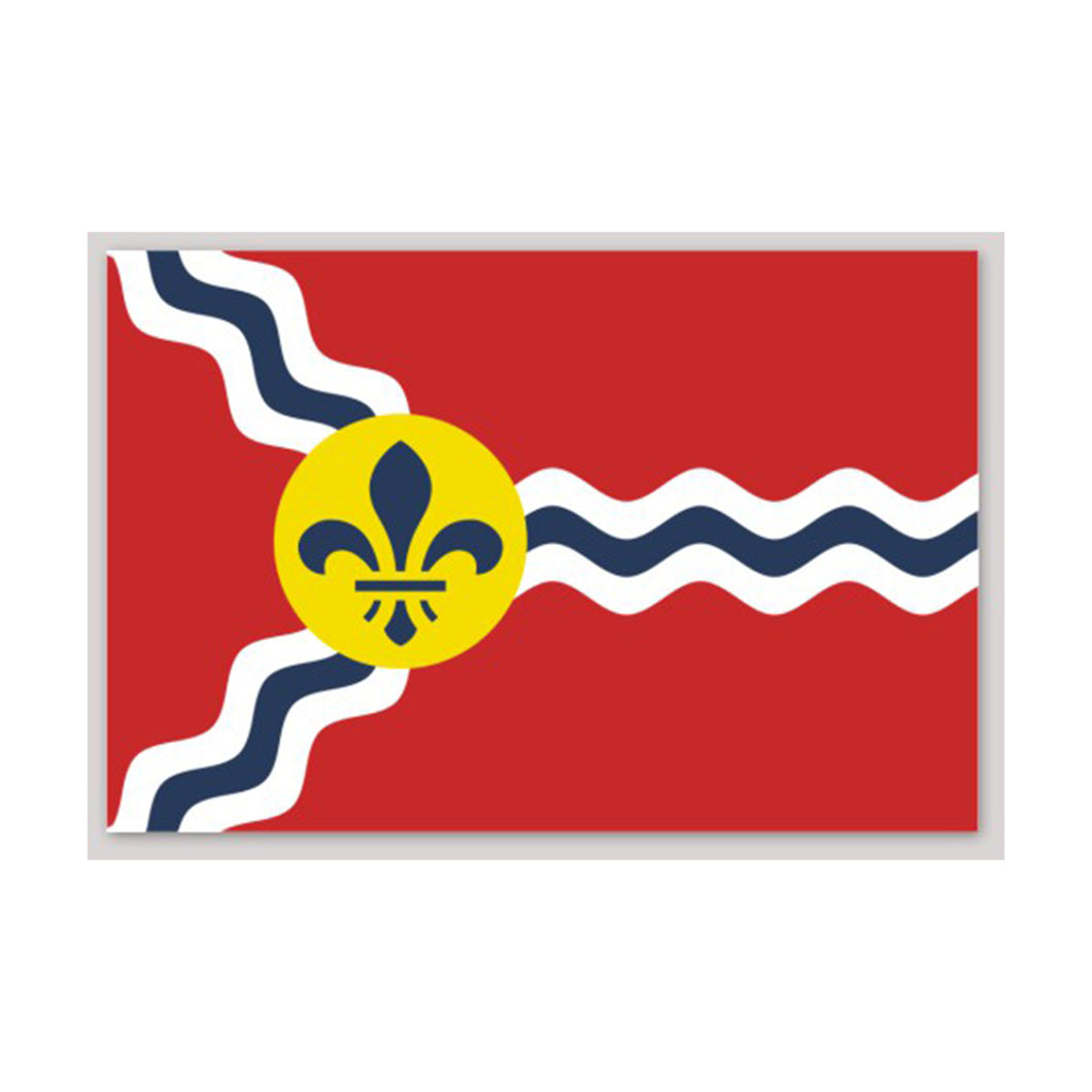 St. Louis Flag Sticker