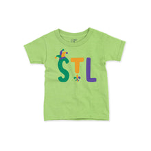 Load image into Gallery viewer, STL Mardi Gras Fleur de Lis Toddler T-Shirt
