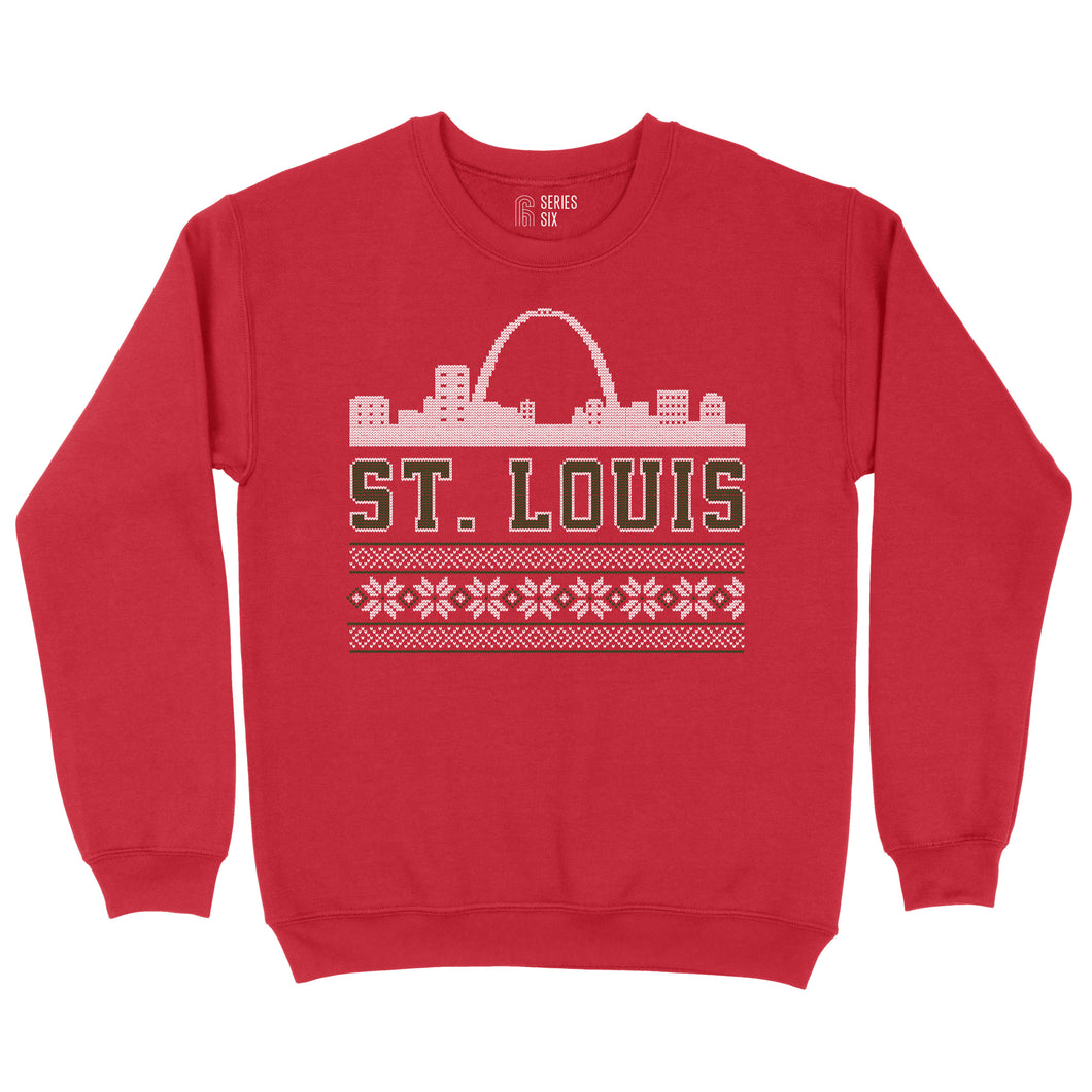 St. Louis Sweater Style Unisex Crewneck Sweatshirt