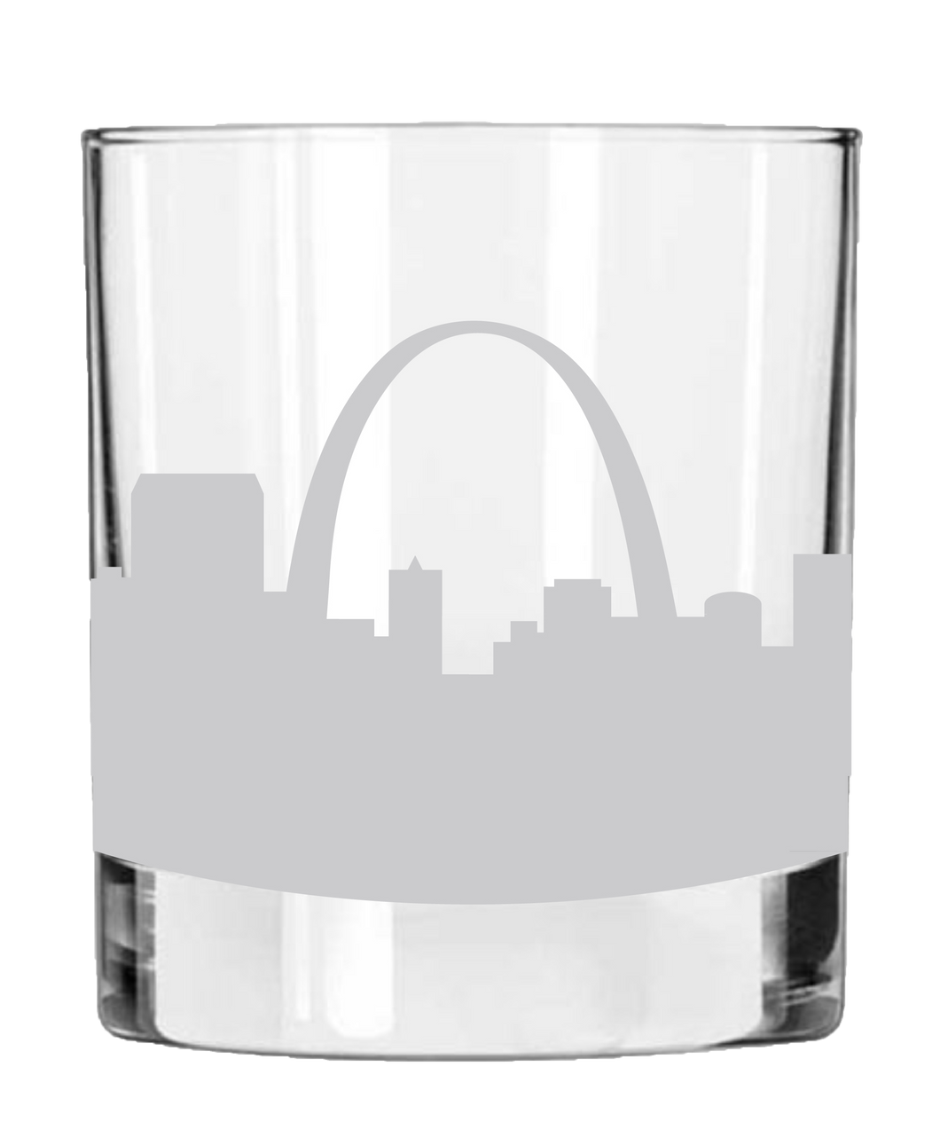 St. Louis Skyline 11oz Whiskey Glass