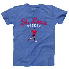 Load image into Gallery viewer, Vintage Soccer Player Short Sleeve Unisex T-Shirt
