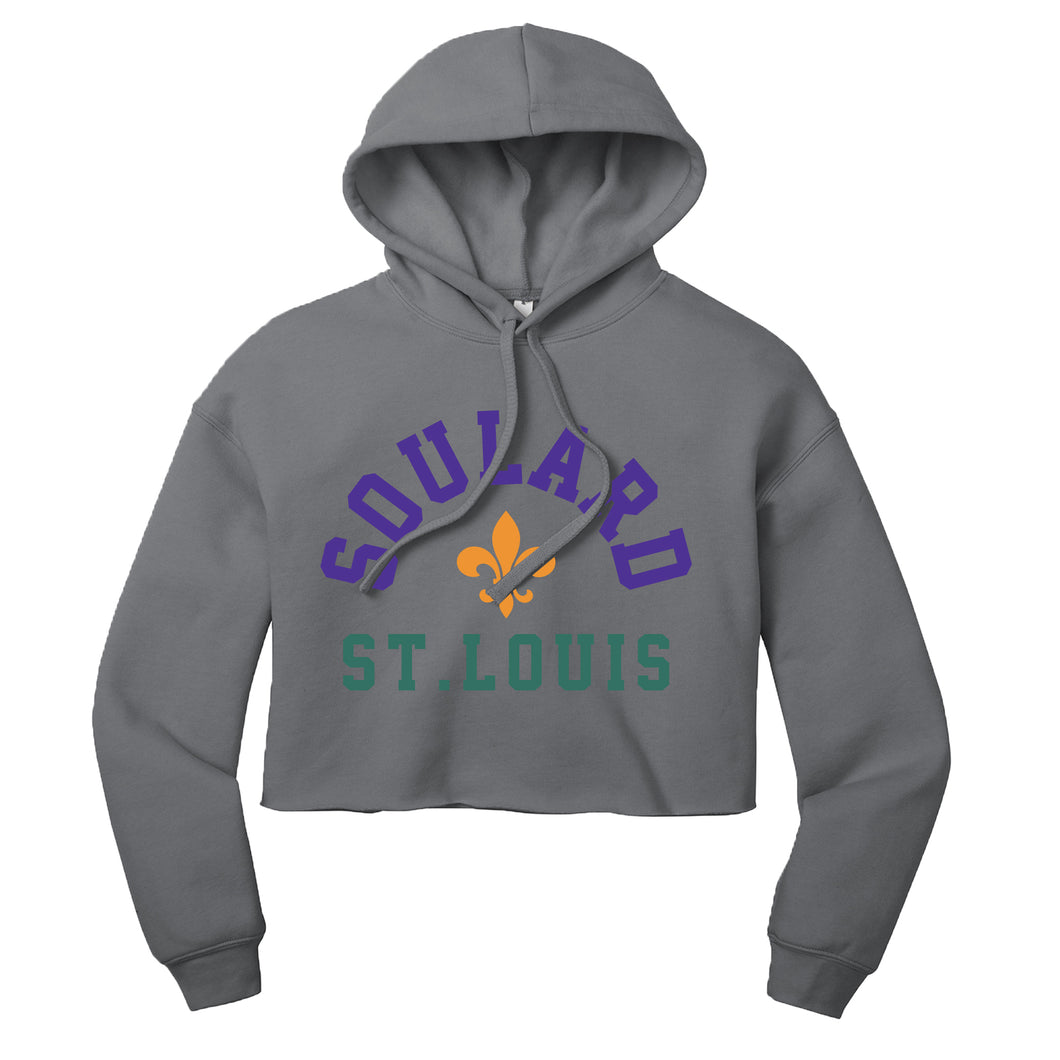 Soulard St. Louis Hooded Cropped Sweatshirt