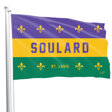 Load image into Gallery viewer, Soulard Mardi Gras Flag - 3 x 5
