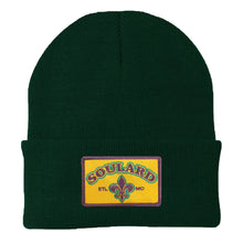 Load image into Gallery viewer, Soulard Patch Knit Beanie Hat - Forest
