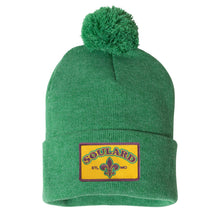 Load image into Gallery viewer, Soulard Patch Knit Beanie Hat - Kelly Green
