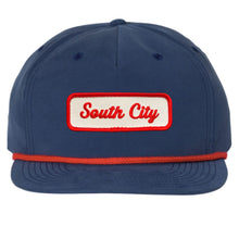 Load image into Gallery viewer, South City Rope Bill Snapback Hat
