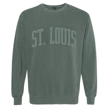 Load image into Gallery viewer, St. Louis Puff Crewneck Unisex Sweatshirt - Green
