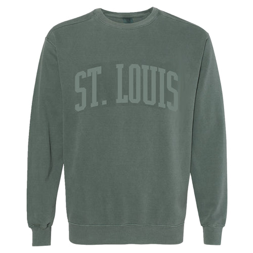 Saint Louis Preppy Cursive / Saint Louis Sweatshirt / St. Louis / Graphic  Sweatshirt