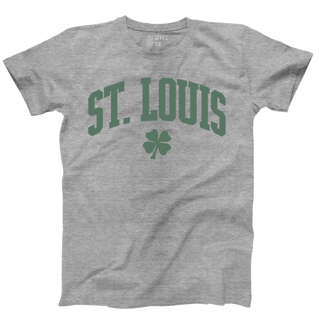 St. Louis Shamrock St. Patrick's Day Short Sleeve Unisex T-Shirt